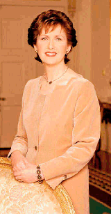 Mary McAleese, President of Ireland