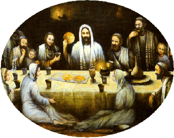 At the Last Supper women were there!